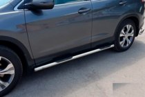 Honda CRV 2012-2016 гг. Боковые трубы BB002 (2 шт., нержавейка) фото 7