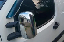 Fiat Doblo I 2001-2005 гг. Хромированные Накладки на Зеркала (2 шт., пластик) фото 3
