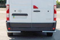 Opel Movano 2010-2021 гг. Задние уголки AK003 (2 шт., нержавейка) фото 2