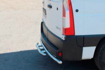 Renault Master 2011-2023 гг. Задняя дуга AK011 (нержавейка) фото 1