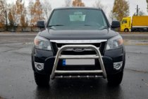 Ford Ranger 2007-2011 гг. Кенгурятник QT008 (нержавейка) фото 3