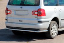Volkswagen Sharan 1995-2010 гг. Задняя защита AK005 фото 1