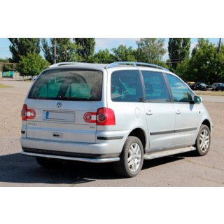 Задняя защита AK005 Volkswagen Sharan 1995-2010 гг. фото 3