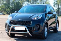 Kia Sportage 2015-2021 гг. Кенгурятник WT006 (нержавейка) фото 7