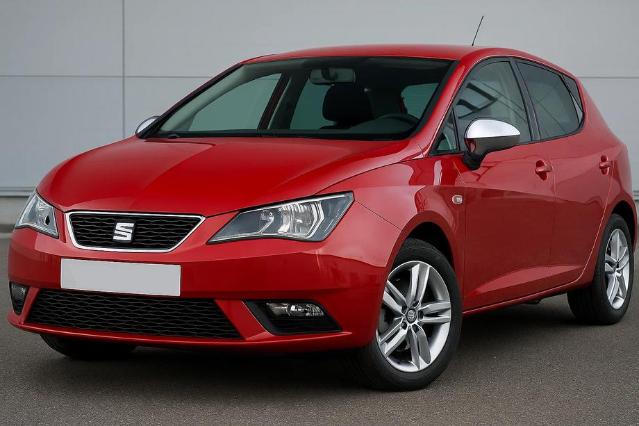 Seat Ibiza 2010-2017 гг. Накладки на Зеркала (2 шт, Нержавеющая Сталь) Image