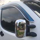 Fiat Doblo I 2005-2010 гг. Хромированные Накладки на Зеркала (2 шт., пластик) фото 2