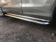 Honda CRV 2012-2016 гг. Боковые Пороги KB001 Нержавейка фото 2