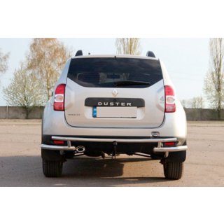 Задняя дуга AK005-Special (нерж. сталь) Renault Duster 2008–2017 гг. фото 2