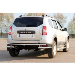 Задняя дуга AK005-Special (нерж. сталь) Renault Duster 2008–2017 гг. фото 3