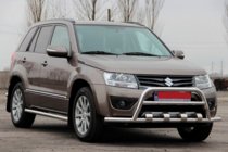 Suzuki Grand Vitara 2005-2017 гг. Кенгурятник ST-WT-15 (нержавейка) фото 3
