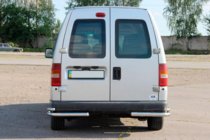 Peugeot Expert 1995-2007 гг. Задние двойные уголки AK003-двойные (нерж сталь) фото 3