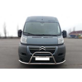 Передняя Дуга ST019 (Нержавейка) Citroen Jumper 2007-2025 гг. фото 1