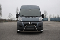 Fiat Ducato 2006-2025 гг. Передняя Дуга ST019 (Нержавейка) фото 1