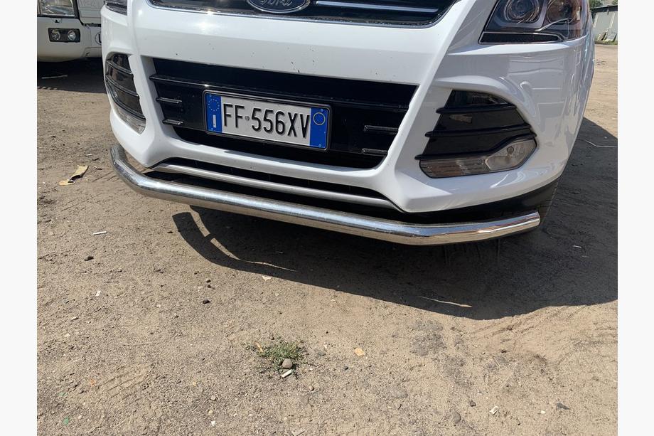 Ford Kuga/Escape 2013-2019 гг. Передняя защита ST008 (нержавейка) 60 мм Фото 8