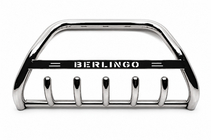 Citroen Berlingo 2008-2018 гг. Кенгурятник WT004 (нержавейка) фото 2