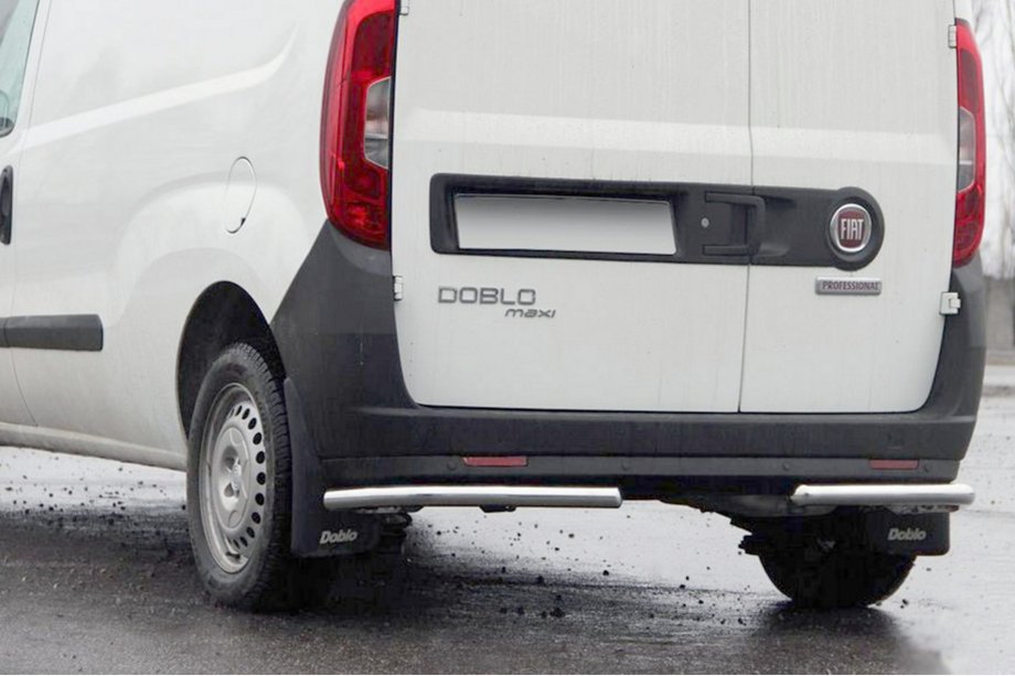 Opel Combo 2012-2018 гг. Задние Углы AK003 (Нержавейка) Image