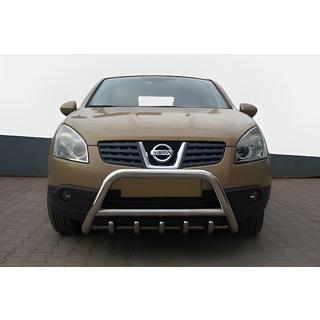 Передняя дуга WT003 (нерж. сталь) Nissan Qashqai 2010-2014 гг.