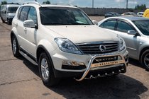 SsangYong Rexton I 2001-2017 гг. Кенгурятник WT004 Нержавейка фото 3