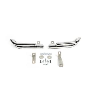 Задние двойные уголки AK003-Двойной (нержавейка) Hyundai Santa Fe 2 2006-2012 гг. фото 2