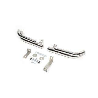 Задние двойные уголки AK003-Двойной (нержавейка) Hyundai Santa Fe 2 2006-2012 гг. фото 3