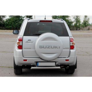 Задняя защита AK002 (нерж. сталь) Suzuki Grand Vitara 2005-2017 гг. фото 3