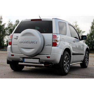 Задняя защита AK002 (нерж. сталь) Suzuki Grand Vitara 2005-2017 гг. фото 4