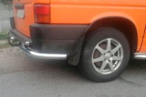 Volkswagen T4 Transporter 1990-2003 гг. Задняя дуга AK003-2 (нержавейка) фото 2