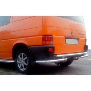 Задняя дуга AK003-2 (нержавейка) Volkswagen T4 Caravelle/Multivan 1990–2003 гг. фото 3