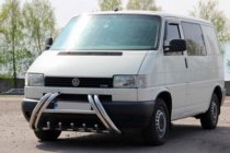 Volkswagen T4 Transporter 1990-2003 гг. Кенгурятник Kelebek WT011 (нерж.) фото 1