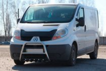 Nissan Primastar 2002-2014 гг. Кенгурятник QT-Spec (нержавейка) фото 3