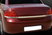 Fiat Linea 2006-2018 гг. Накладка на крышку багажника 2006-2012 Нержавейка фото 1