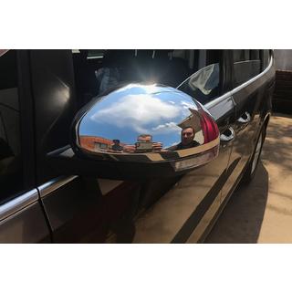 Накладки на Зеркала (2 шт, Нержавеющая Сталь) Volkswagen Sharan 2010-2023 гг. фото 4