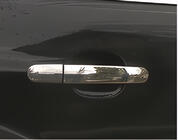 Ford C-Max 2004-2010 гг. Хромированные Накладки на Ручки (4 шт., Нержавейка) OmsaLine - Итальянская Нержавейка фото 1