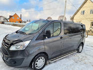 Ford Custom 2013-2022 гг. Хромированные Рейлинги Короткая, Пластиковые Ножки фото 2