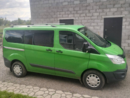 Ford Custom 2013-2022 гг. Хромированные Рейлинги Короткая, Пластиковые Ножки фото 12