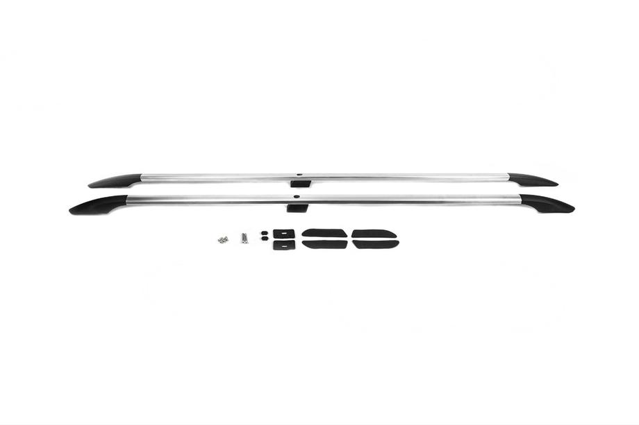 Ford Custom 2013-2022 гг. Хромированные Рейлинги Длинная металлическая ножка Фото 5