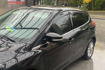 Ford Focus III 2011-2017 гг. Нижние молдинги окон нержавейка (8 шт) SW, Carmos - Турецкая Нержавеющая Сталь фото 2