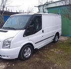 Ford Transit 2000–2014 гг. Черные рейлинги фото 6