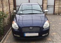 Hyundai Accent 2006-2010 гг. Накладки на Зеркала (2 шт., пластик) Carmos фото 3