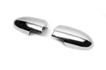 Hyundai Accent 2006-2010 гг. Накладки на Зеркала (2 шт., пластик) Carmos фото 4