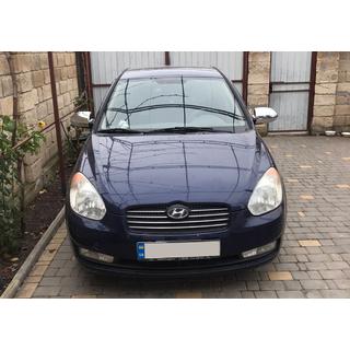 Накладки на Зеркала (2 шт., пластик) Hyundai Accent 2006-2010 гг. фото 3