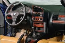 BMW 3 серия E36 1990-2000 гг. Накладки на Панель Приборов Темное дерево фото 5