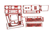 BMW 3 серия E46 1998-2006 гг. Накладки в салон (Compact) Карбон фото 1