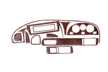 Chevrolet Tacuma/Rezzo 2000-2008 гг. Накладки для салона Алюминий фото 1