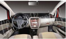 Fiat Punto Grande/EVO 2006-2018 гг. Декор панели Титан фото 5