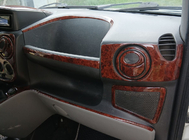 Fiat Doblo I 2005-2010 гг. Накладки на Панель Приборов Алюминий фото 13