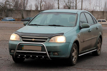Chevrolet Lacetti 2003-2024 гг. Передняя дуга WT003 (60 мм, нерж.) фото 1
