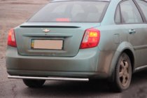Chevrolet Lacetti 2003-2024 гг. Задняя Защита AK002 (42мм, Нержавейка) фото 4
