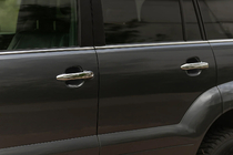 Lexus GX470 2002-2009 гг. Хромированные Накладки на Ручки (4 шт) Carmos - Турецкая Нержавеющая Сталь фото 1