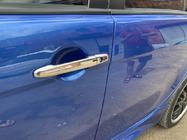 Mitsubishi Lancer X 2008- гг. Хромированные Накладки на Ручки (4 шт) Без чипа, OmsaLine - Итальянская Нержавейка фото 4